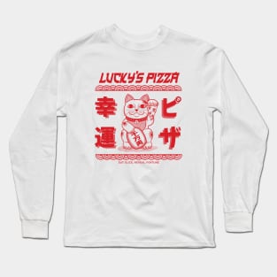 Lucky's Pizza Long Sleeve T-Shirt